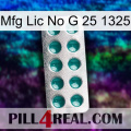 Mfg Lic No G 25 1325 dapoxetine1